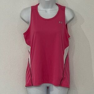 Under Armour Women's Bright Pink Tank Top Size M